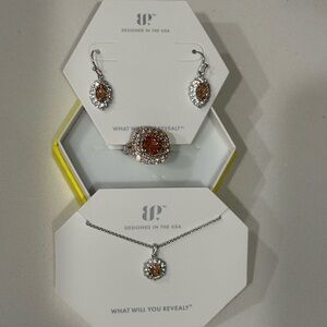 Bomb Party Bundle - Earring, Necklace, Ring